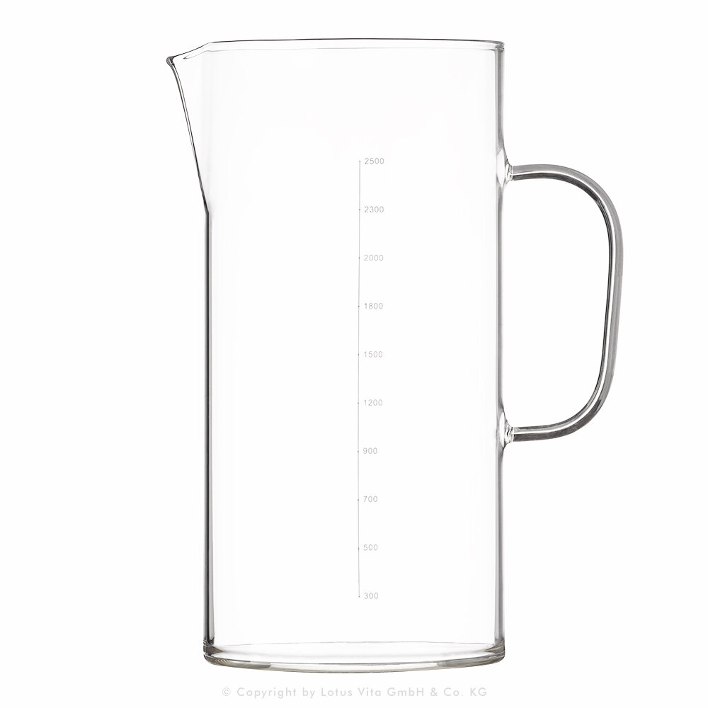 Lotus Vita Glas - Einfüllgefäß 2,5 Liter